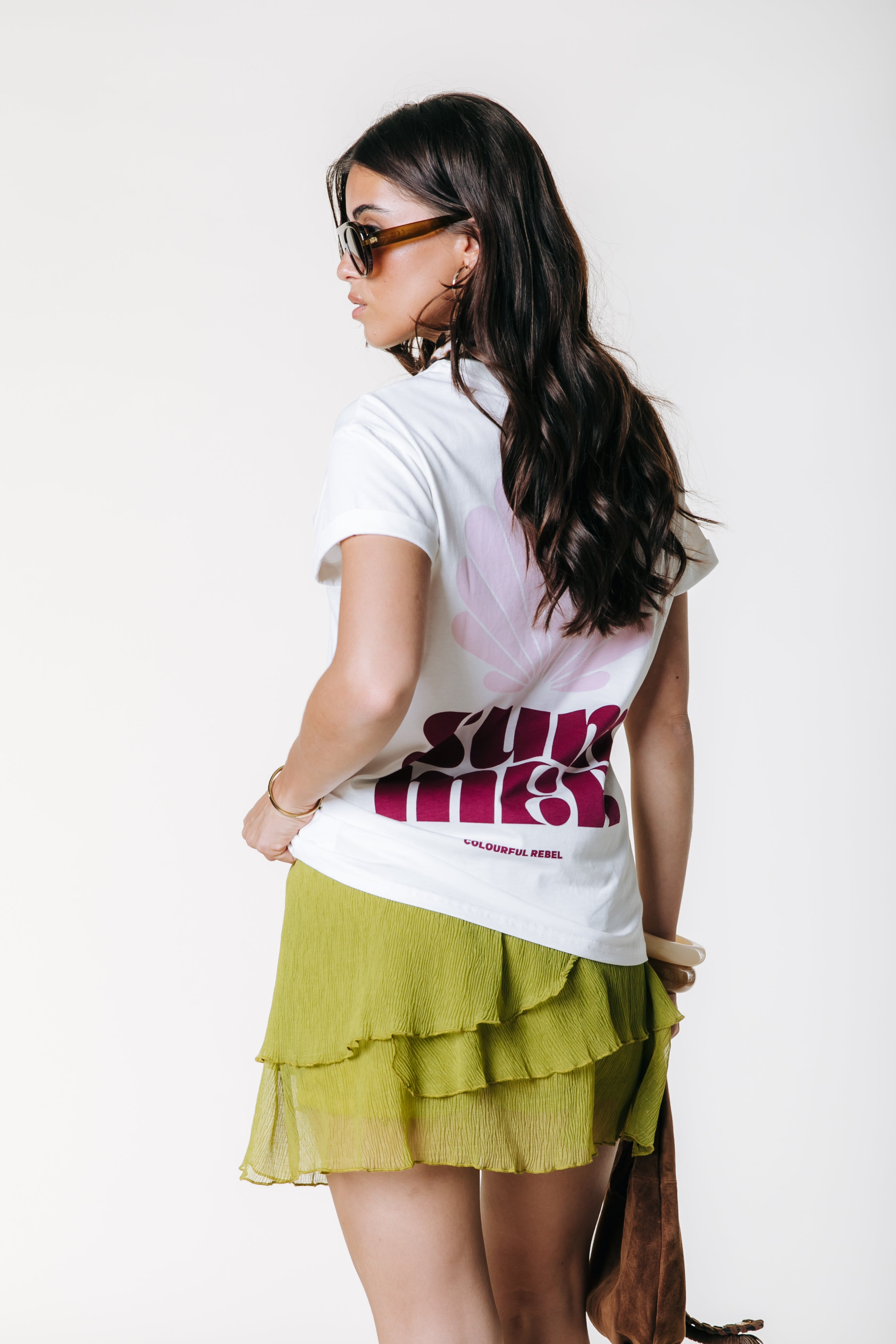 Summer Shell T-shirt | Standard white