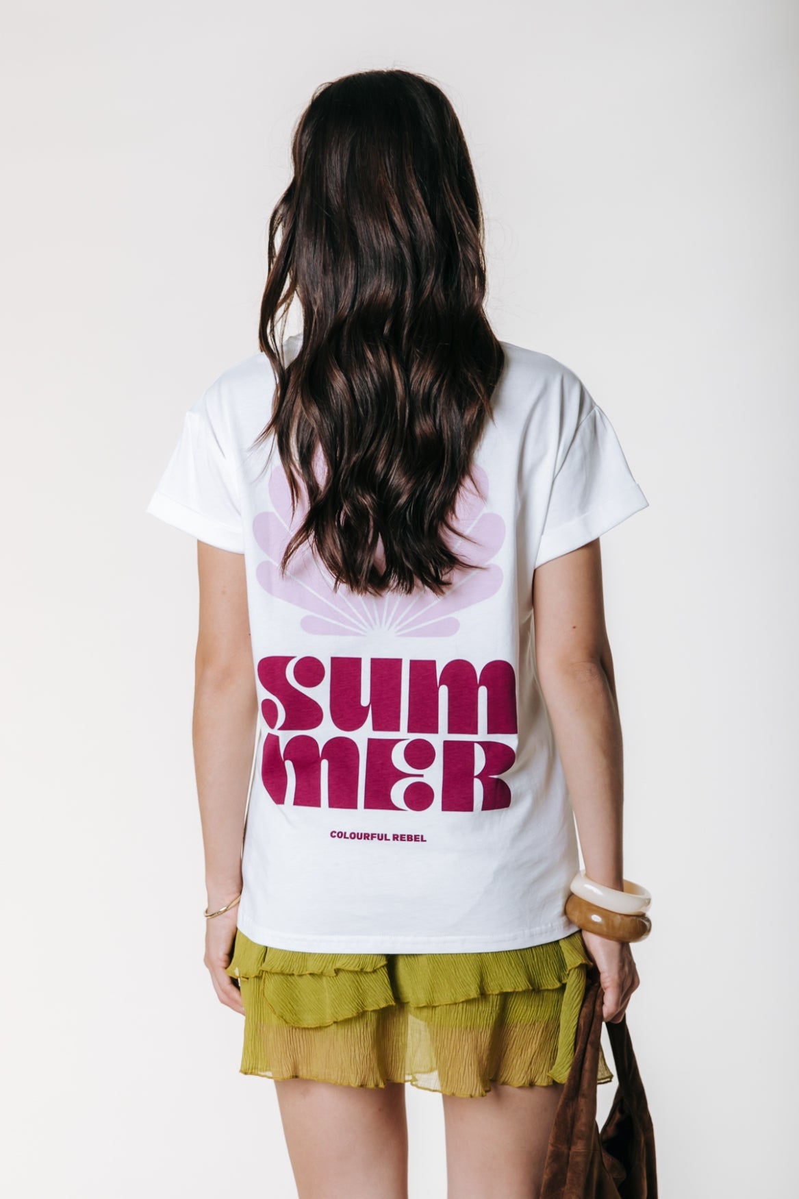 Summer Shell T-shirt | Standard white