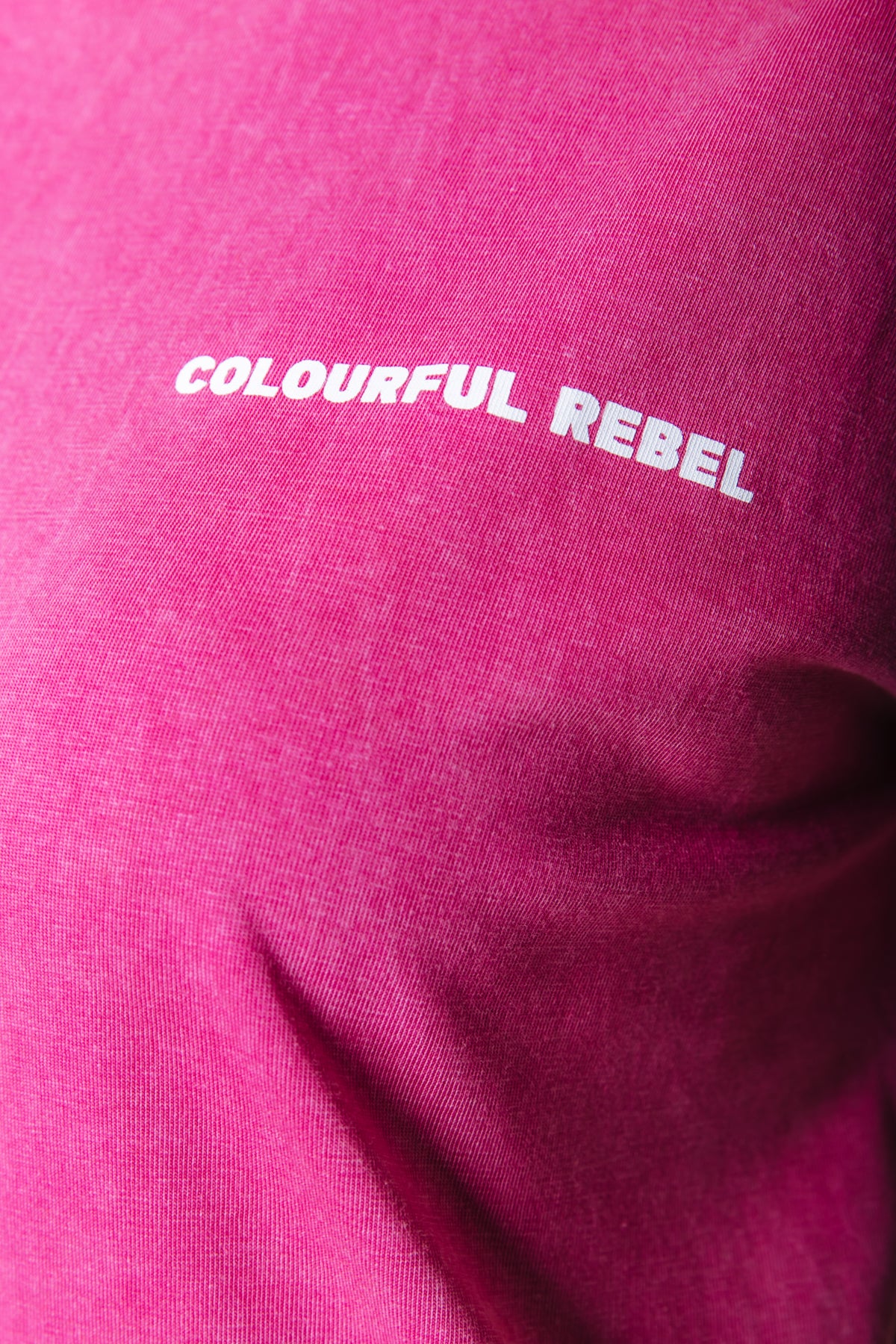 Oasis T-shirt | Dark fuchsia