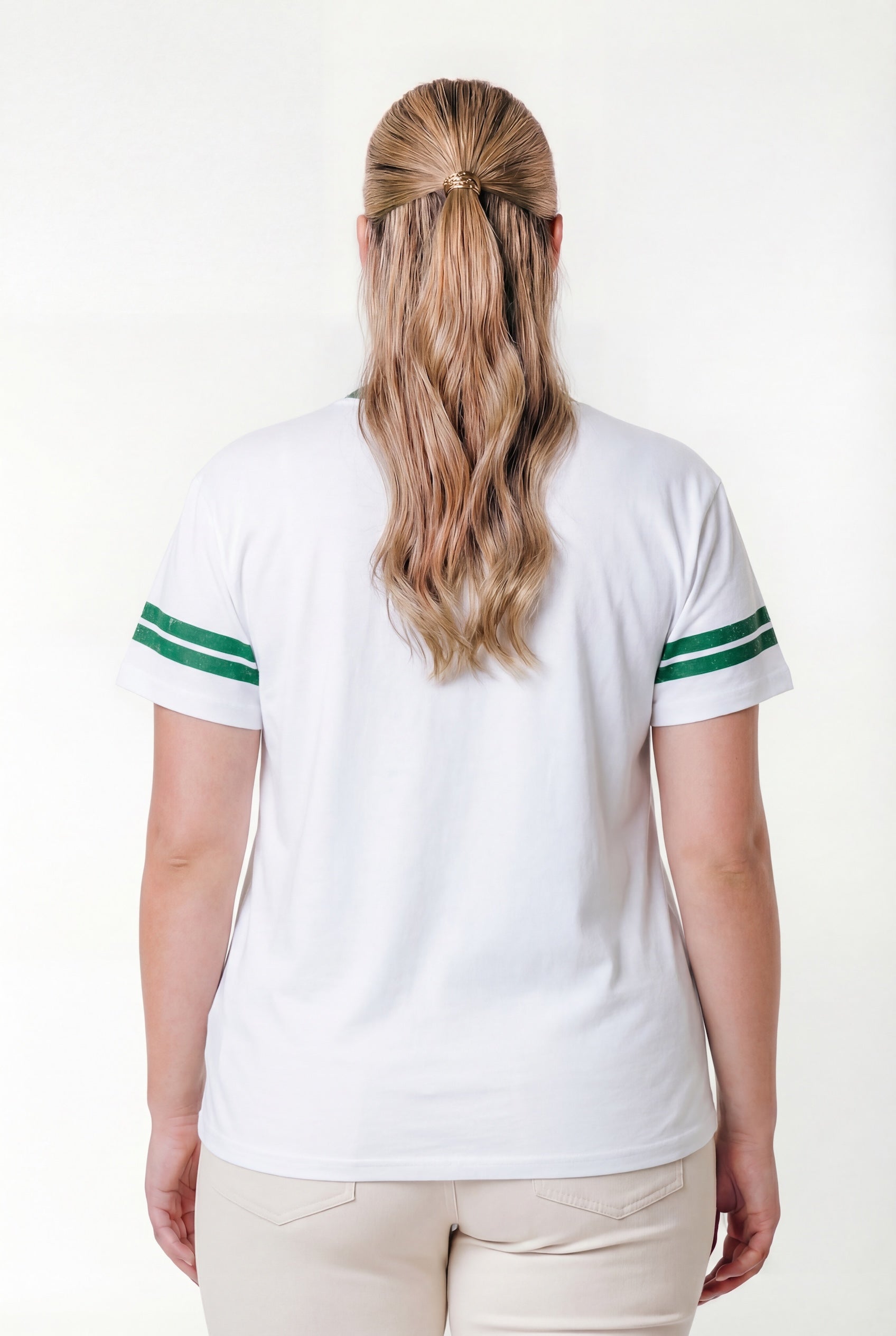 CR 33 Stripe T-shirt | Standard white