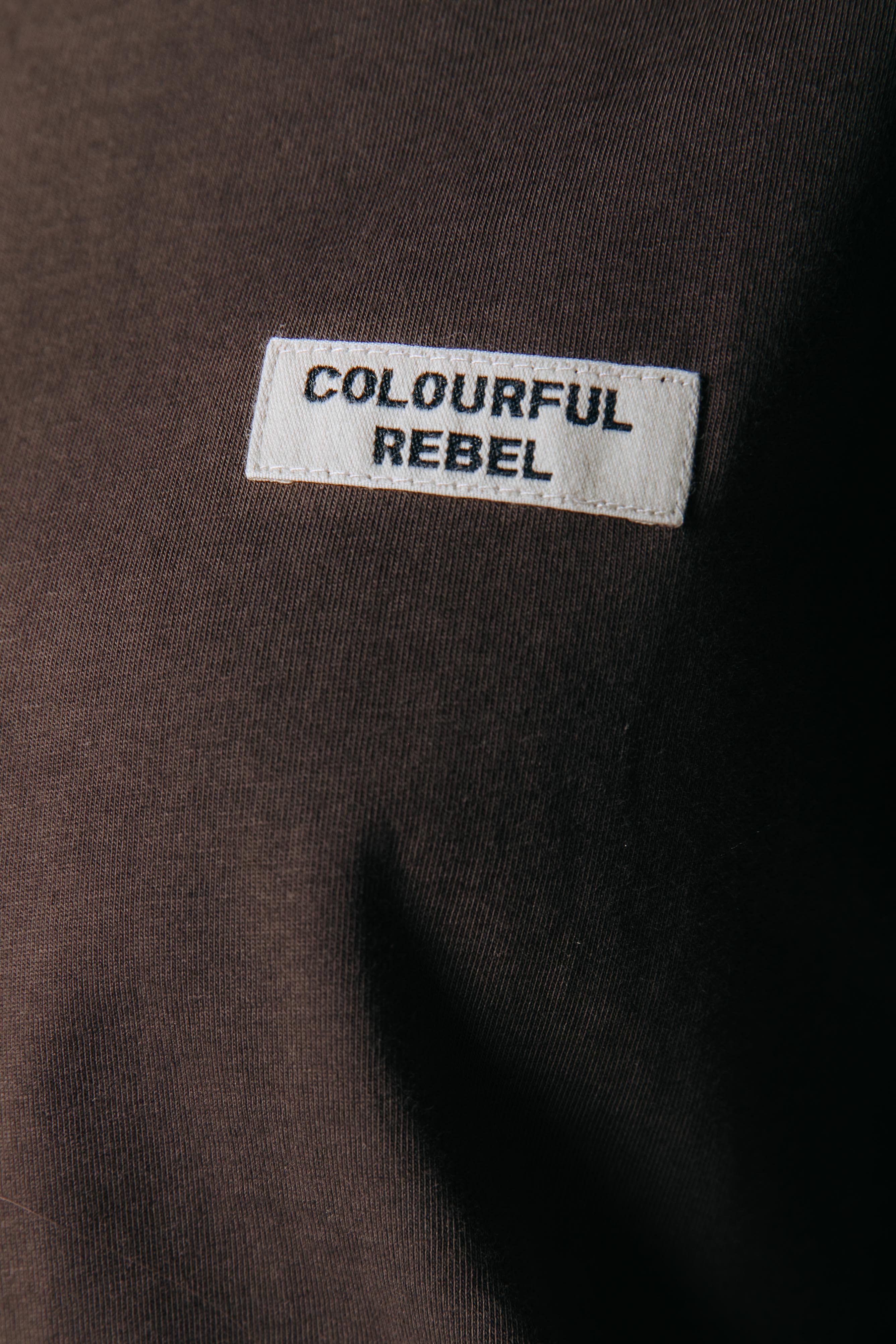 Label T-shirt | Brown