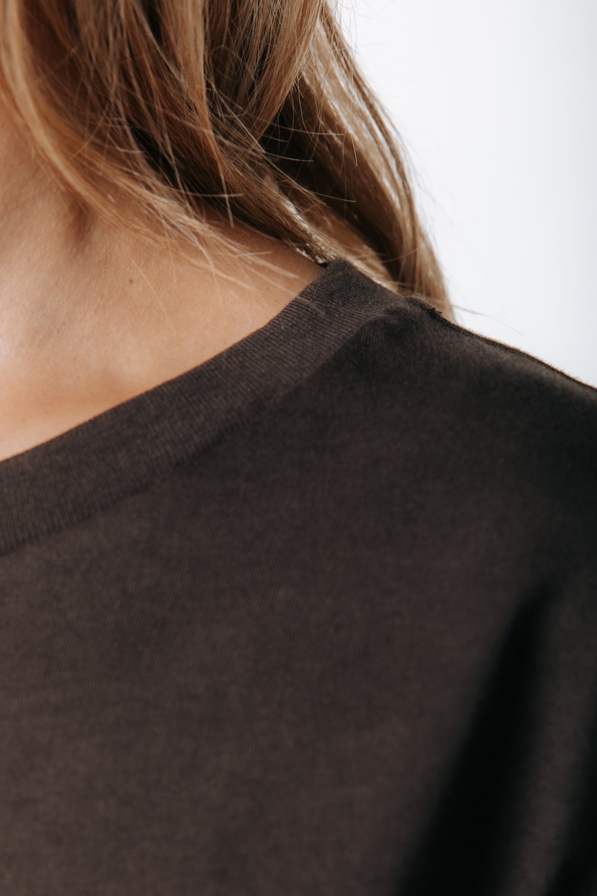 Label T-shirt | Brown