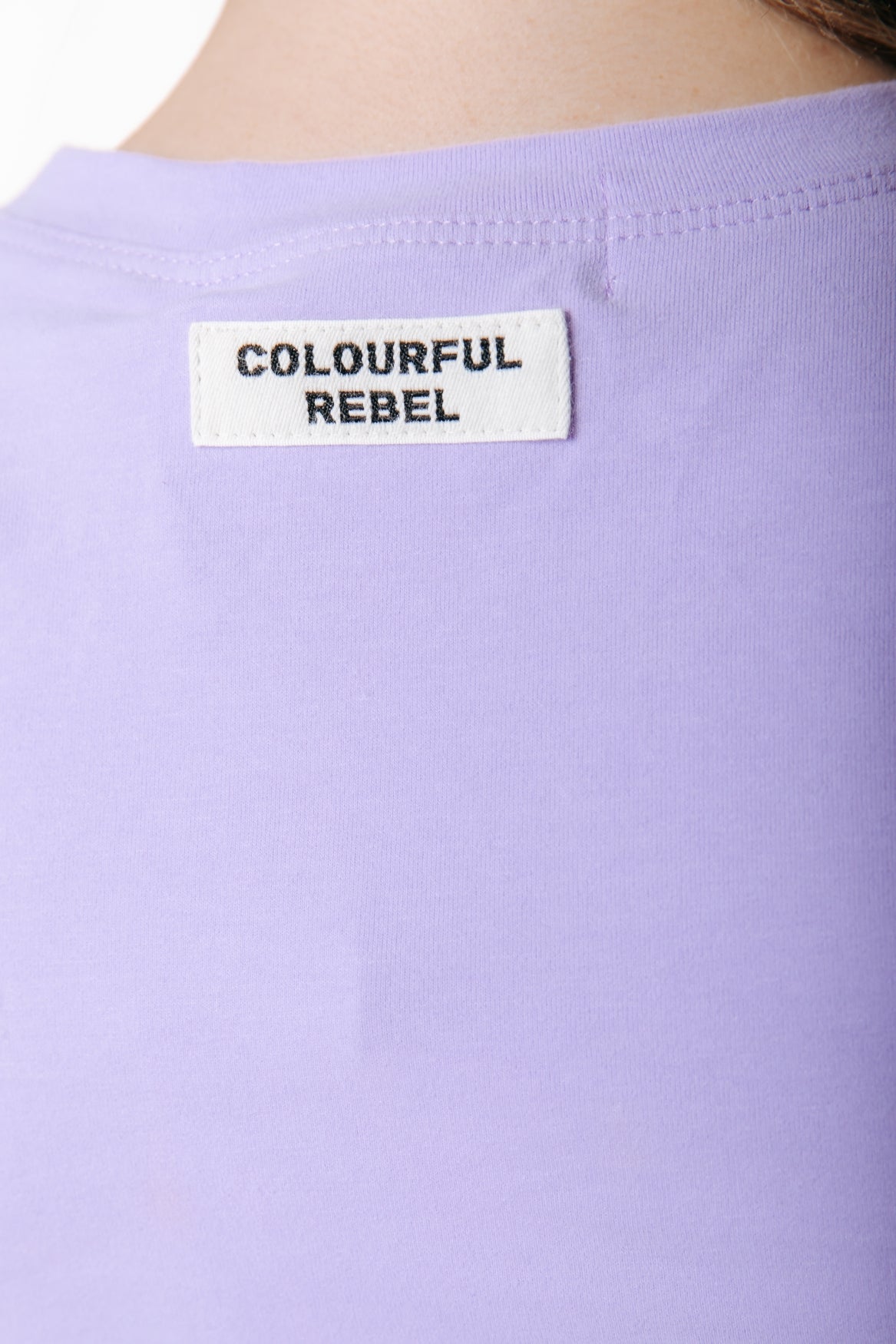 Fitted T-shirt | Lilac