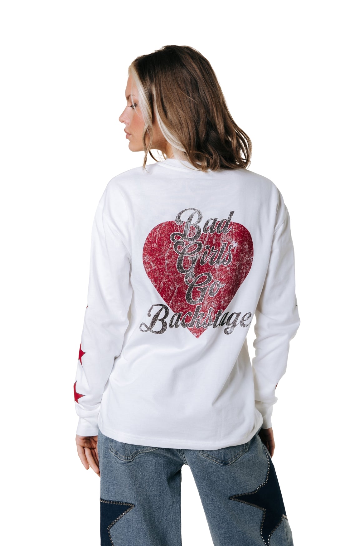 Backstage Longsleeve | White