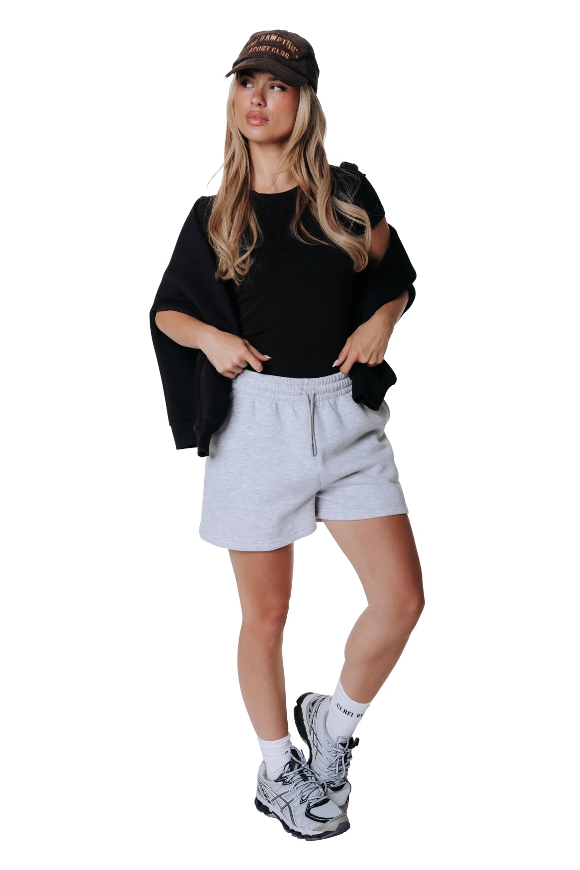 Fitted Wide-Neck T-Shirt | Black