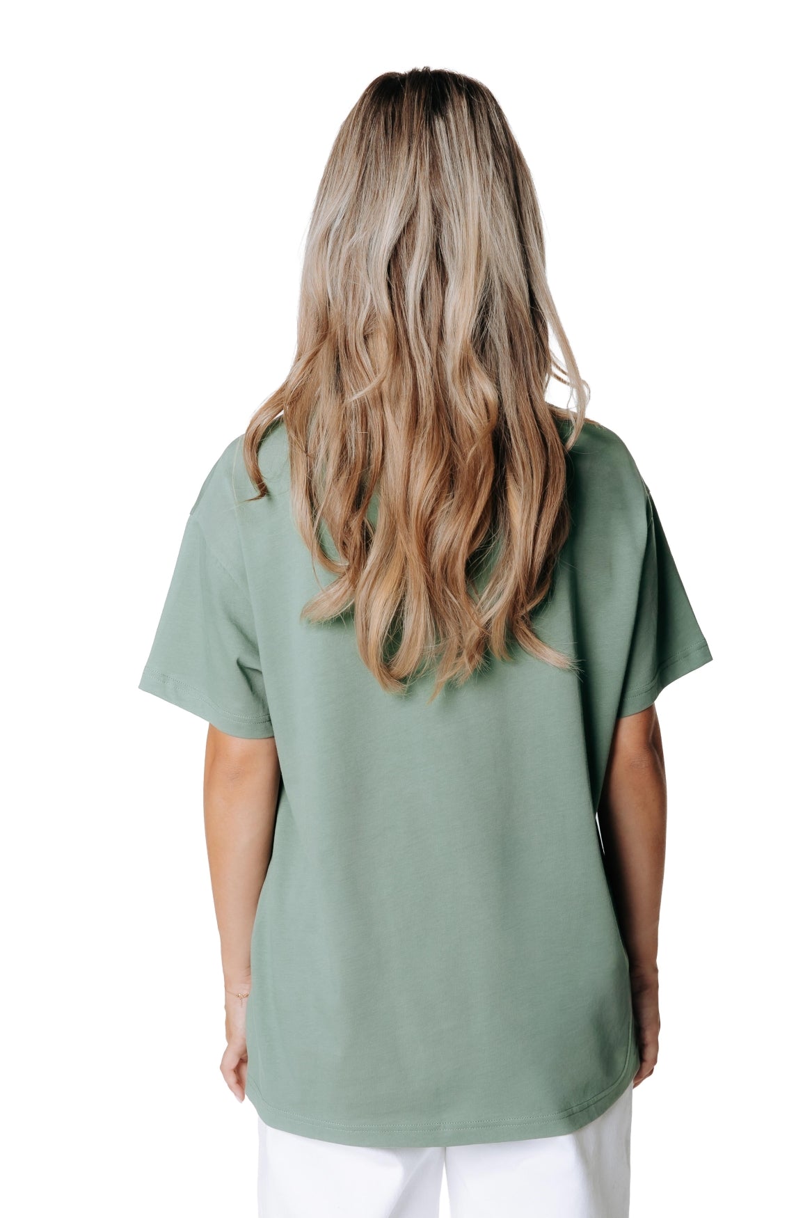Label T-shirt | Olive Green