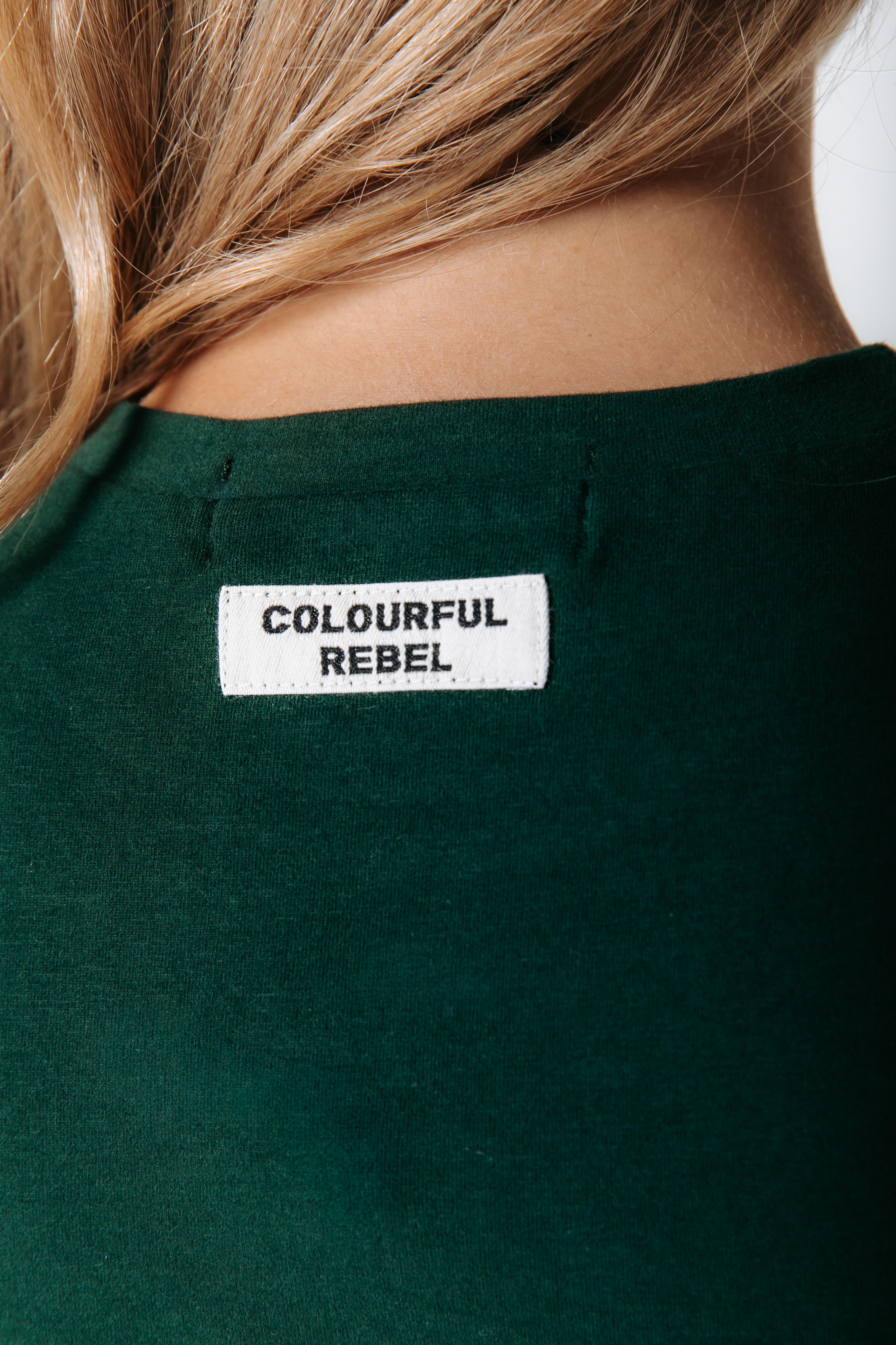 Fitted T-shirt | Forest Green
