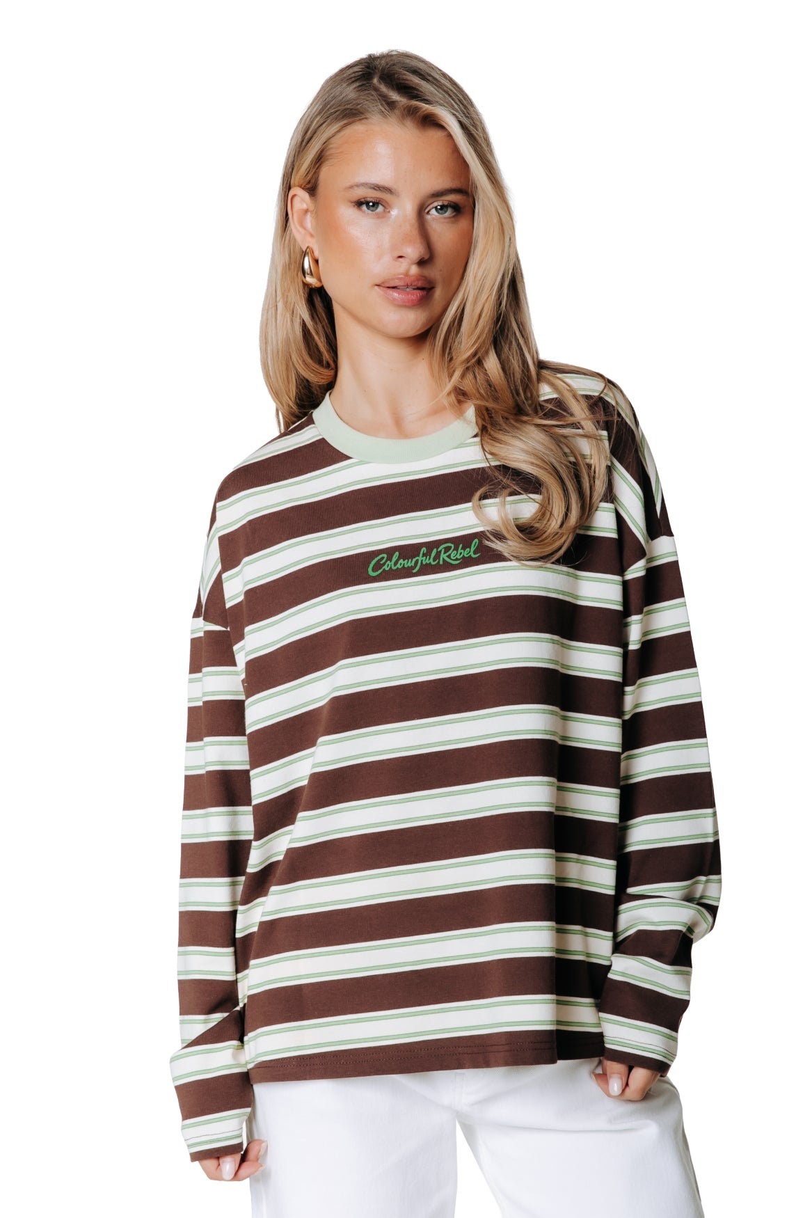 Multi Striped Longsleeve | Brown