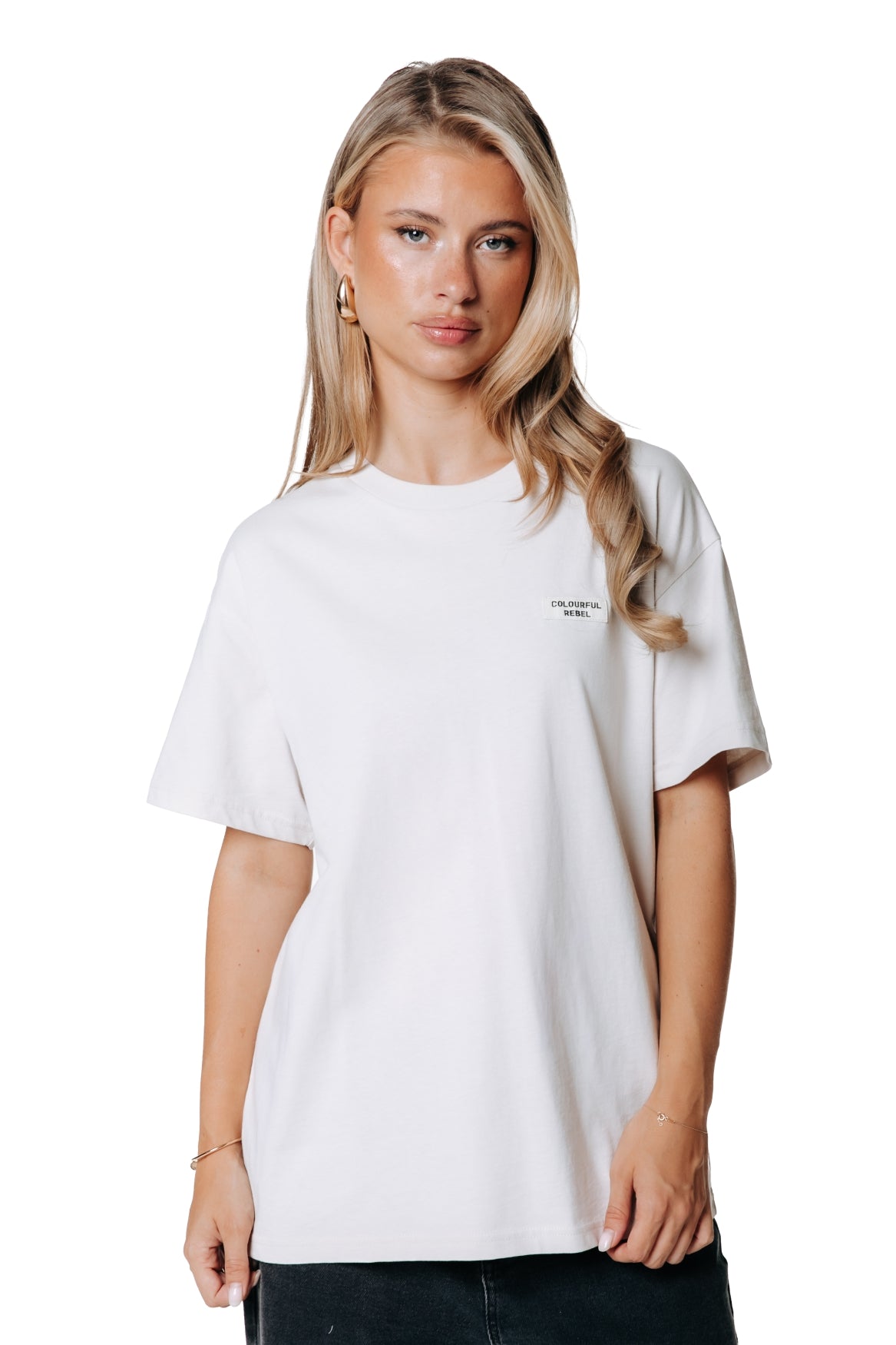 Label T-shirt | Stone