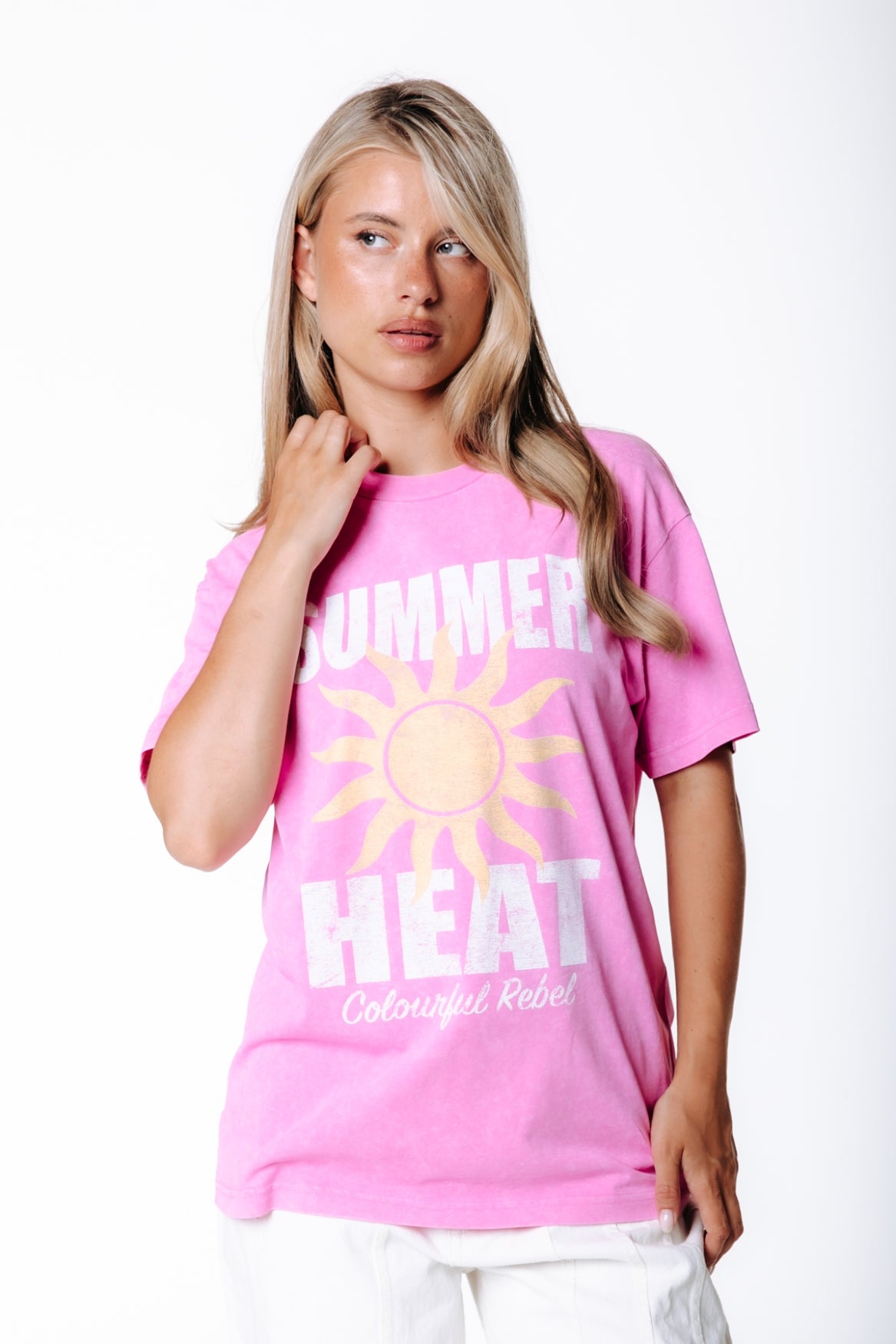 Summer Heat T-shirt | Pink