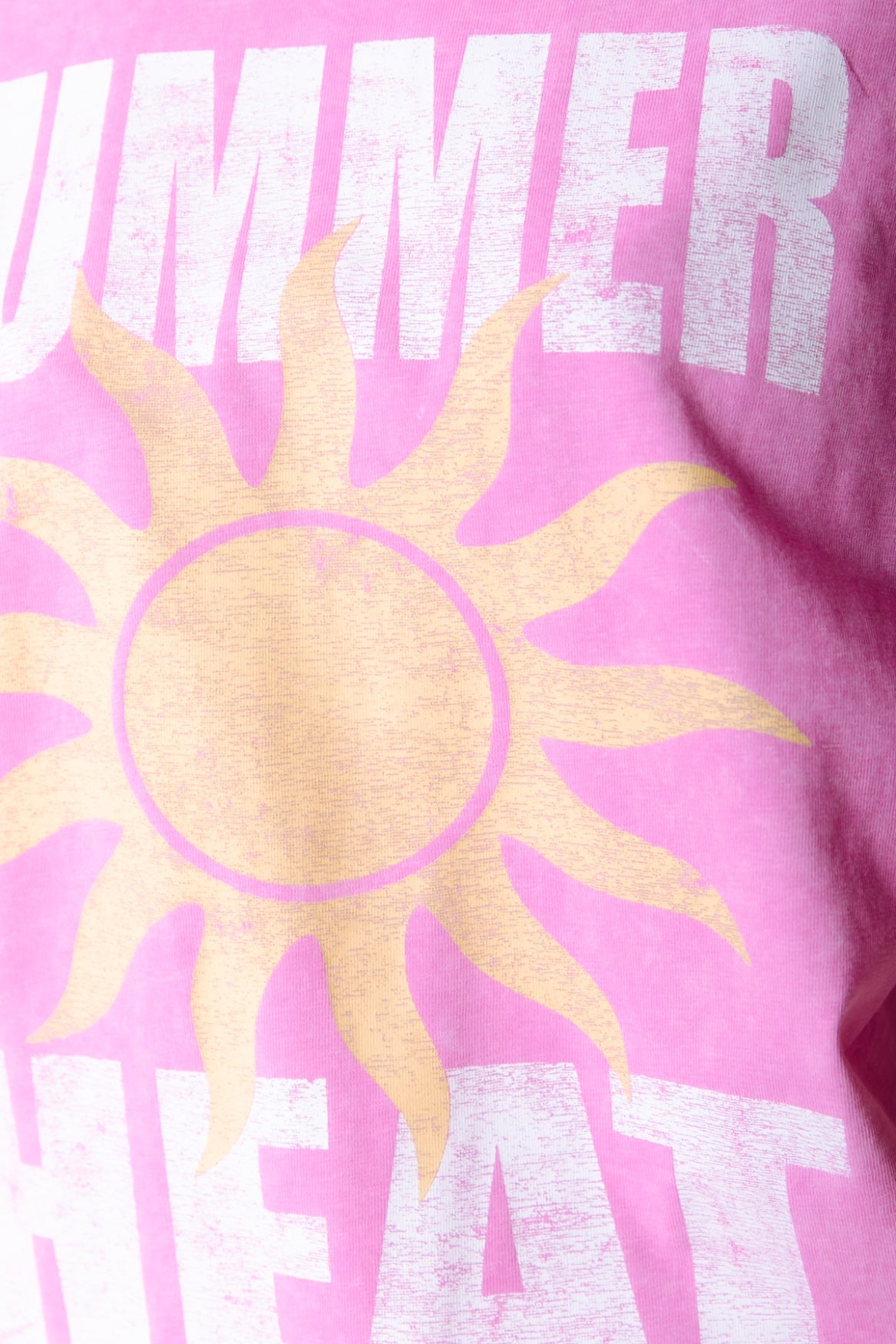 Summer Heat T-shirt | Pink