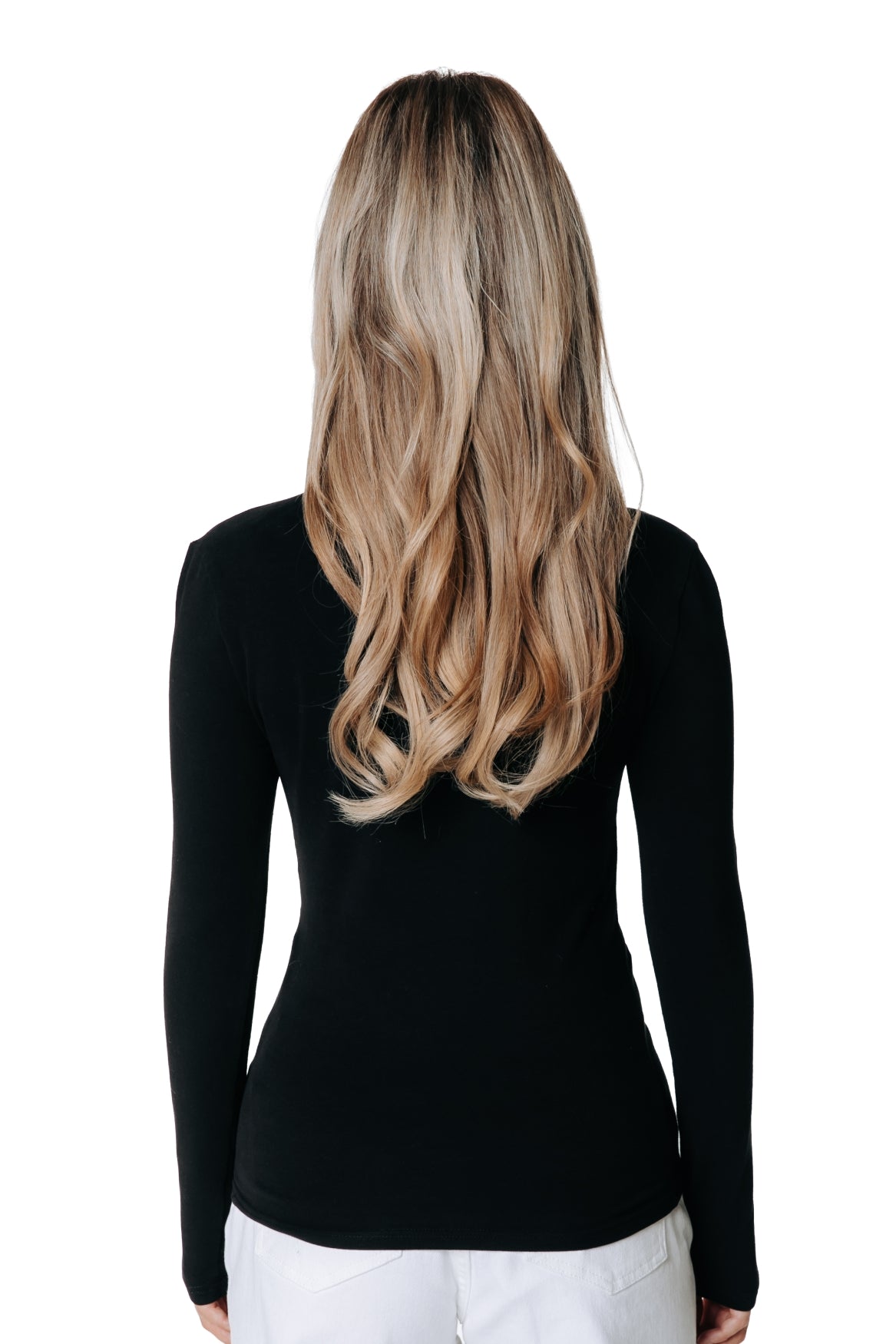Fitted Zip Top | Black