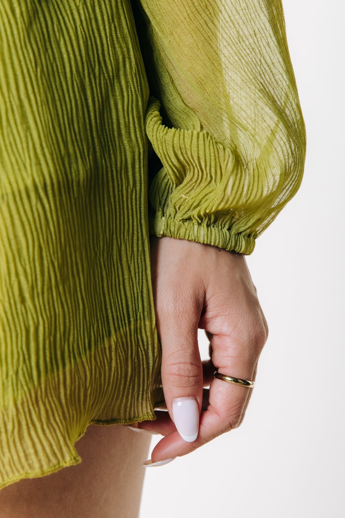 Tamy Bow Top | Pickle Green