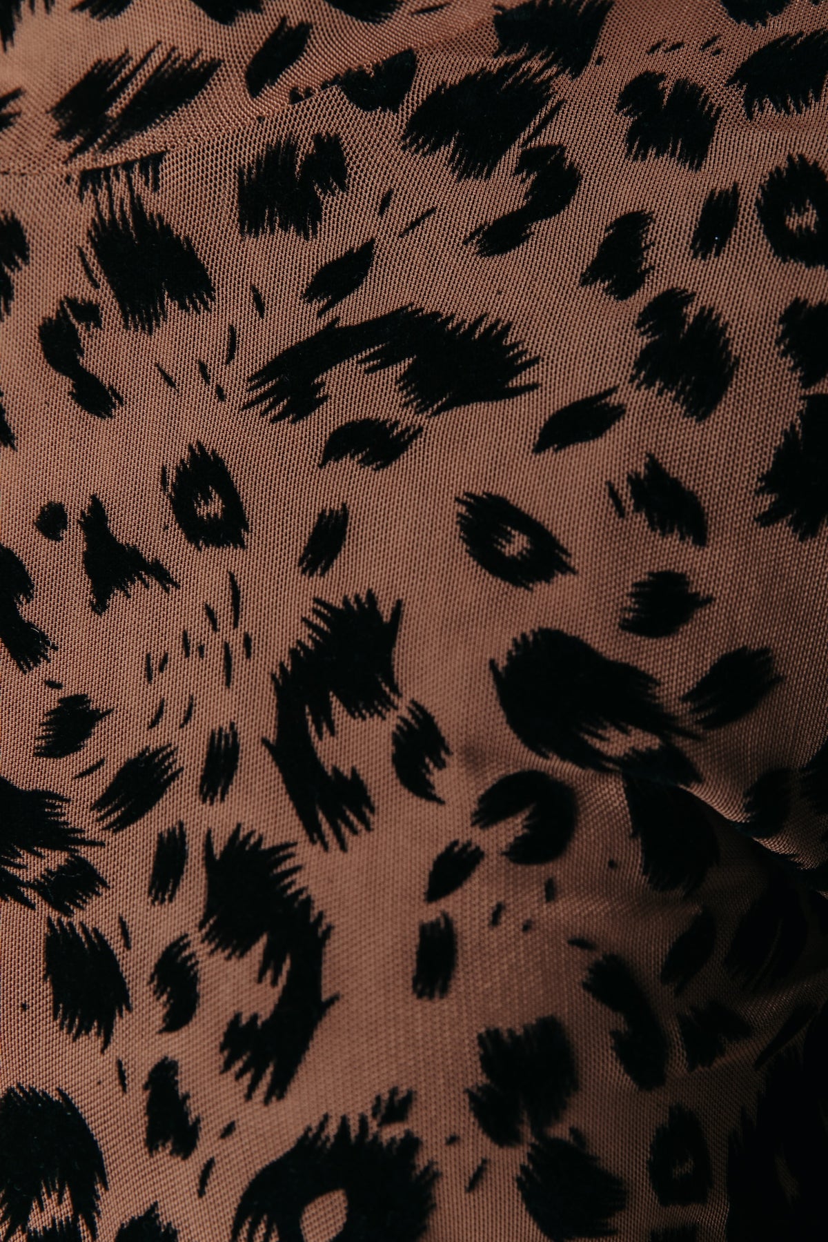 Neyo Leopard Mesh Top | Green