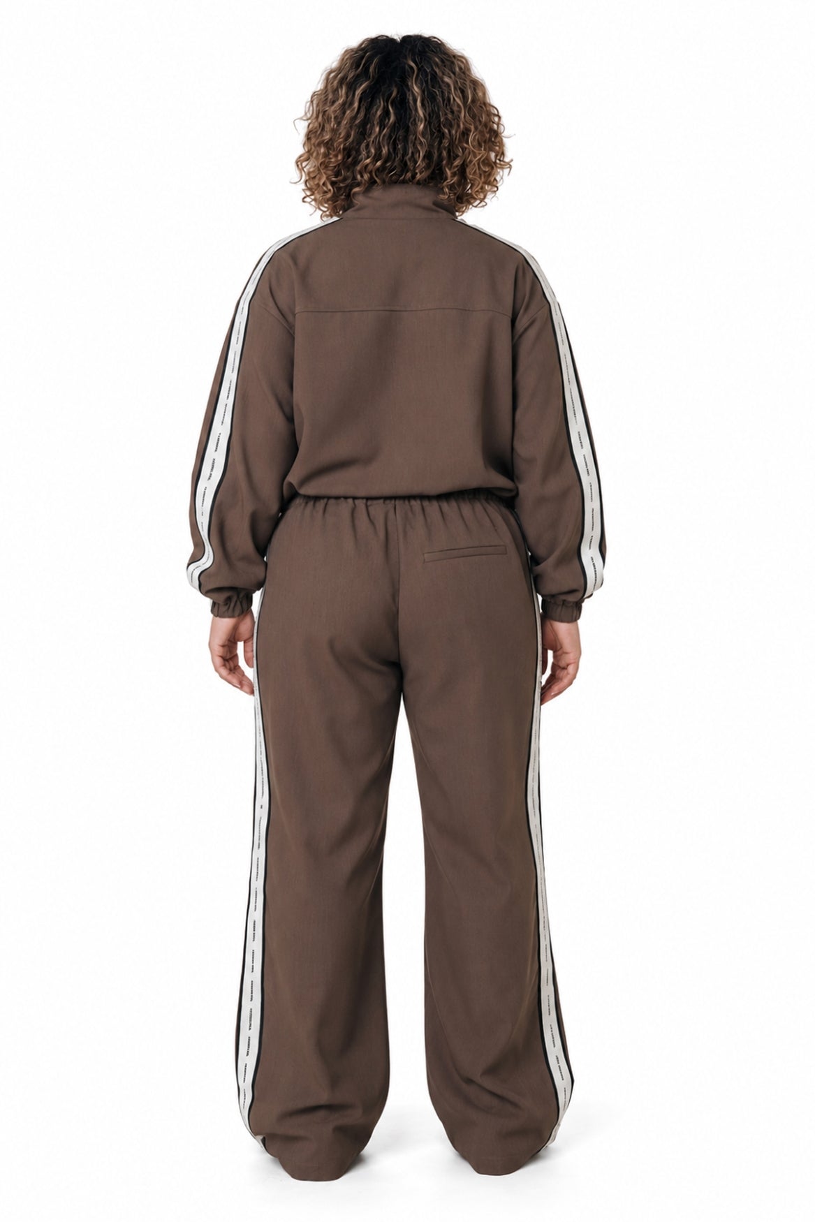 Koko Tuxedo Track Jacket | Brown
