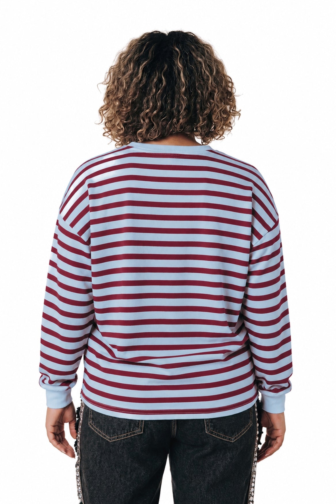 Multi Stripe Longsleeve | Blue / Wine