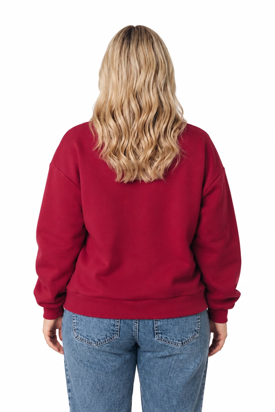 Fancy Script Sweat | Red