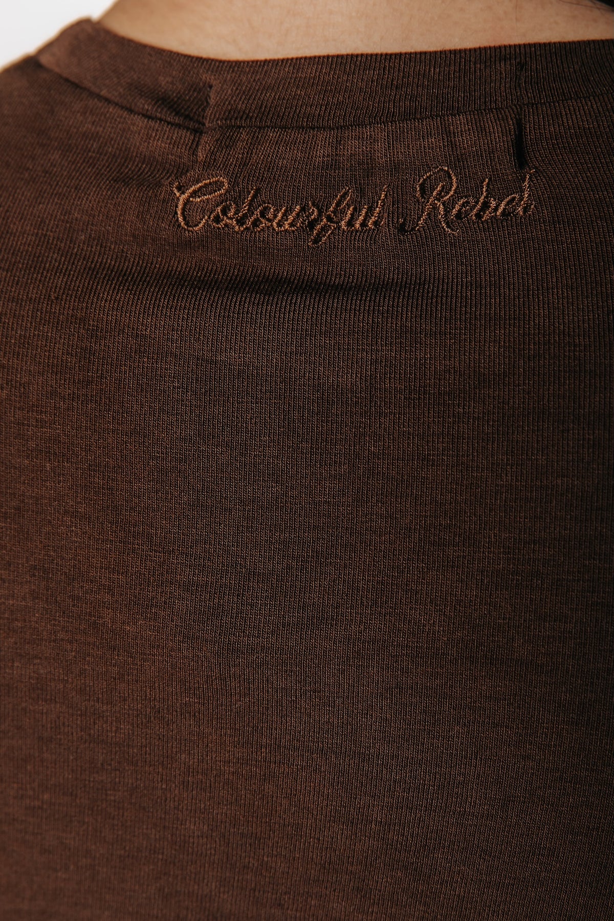 Fitted Lightweight Longsleeve | Brown