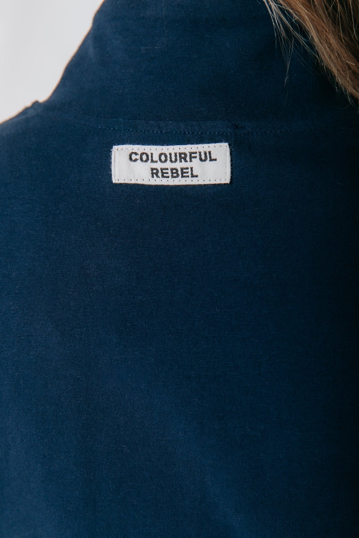Fitted Full Zip Top | Dark Navy