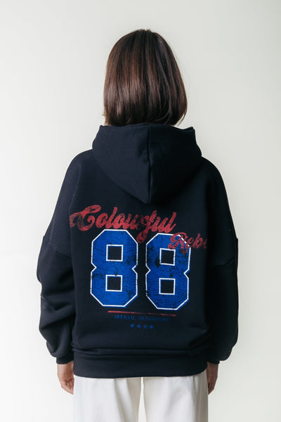 Colourful Rebel 88 Hoodie | Black 