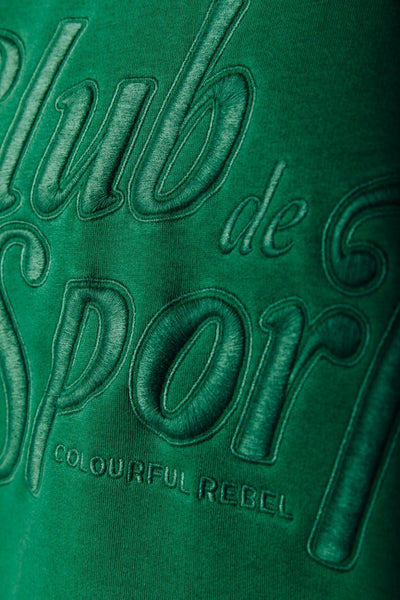 Colourful Rebel Club Sport Sweat | Deep Green 