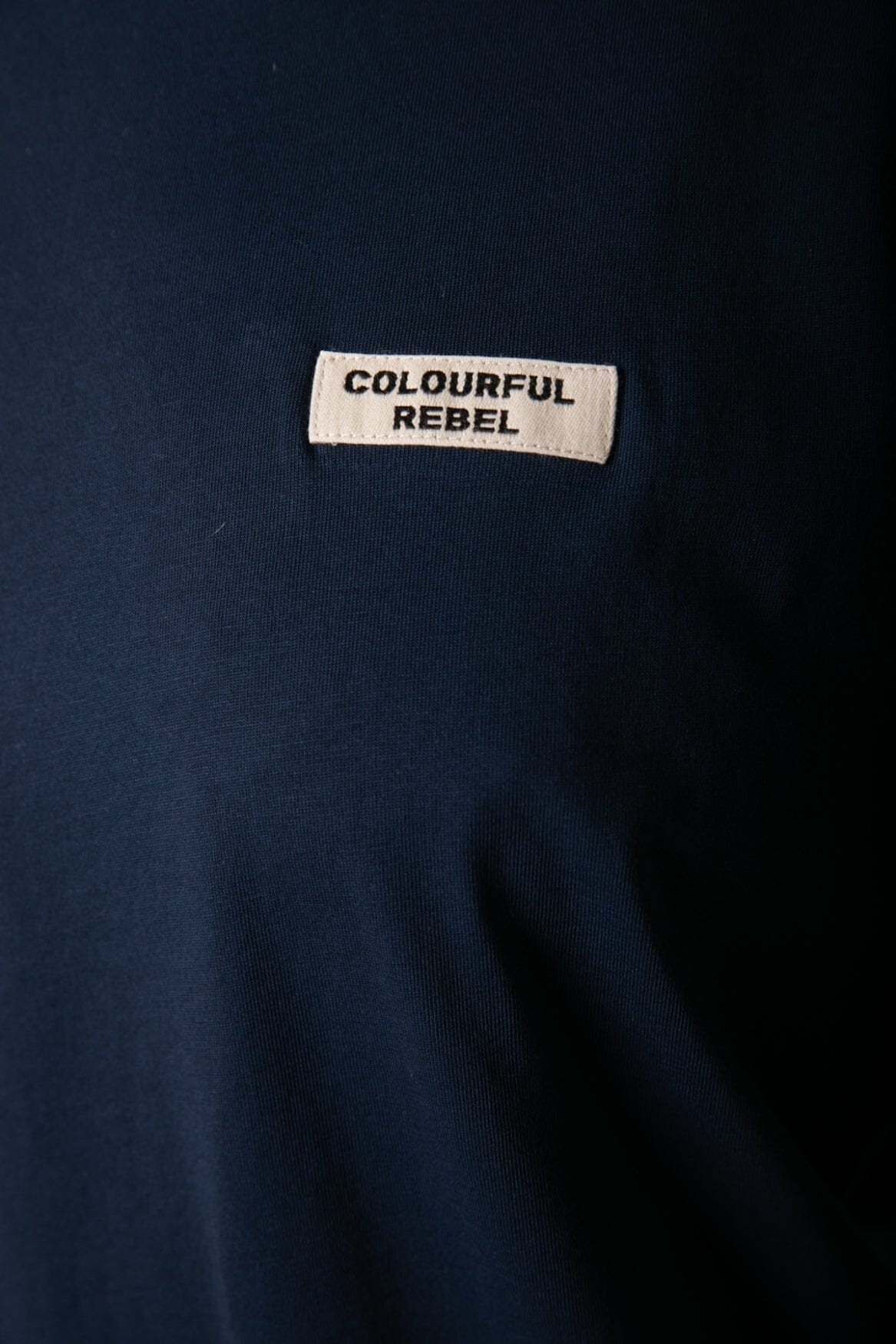 Colourful Rebel Colourful Rebel Label T-shirt | Peacoat Blue 