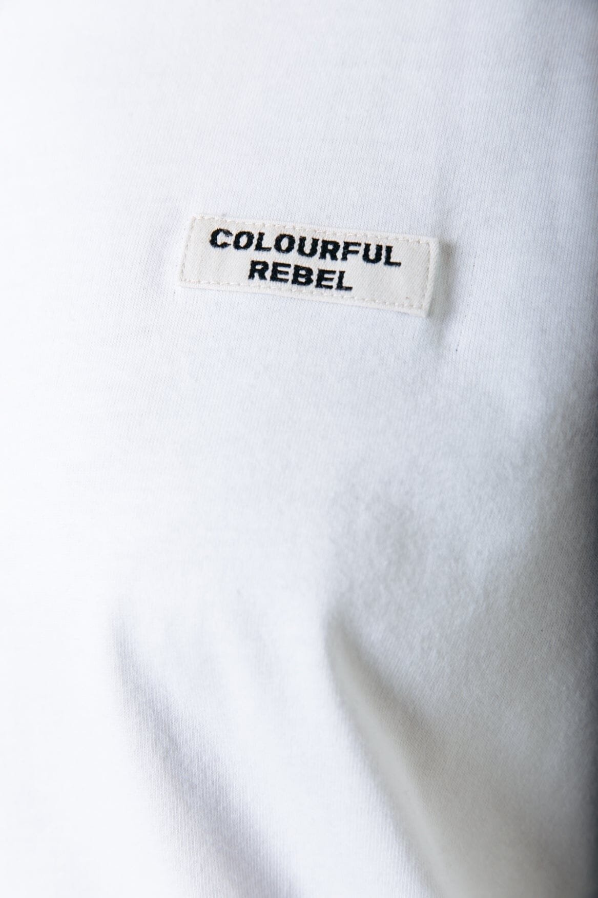 Colourful Rebel Colourful Rebel Label T-shirt | Standard white 