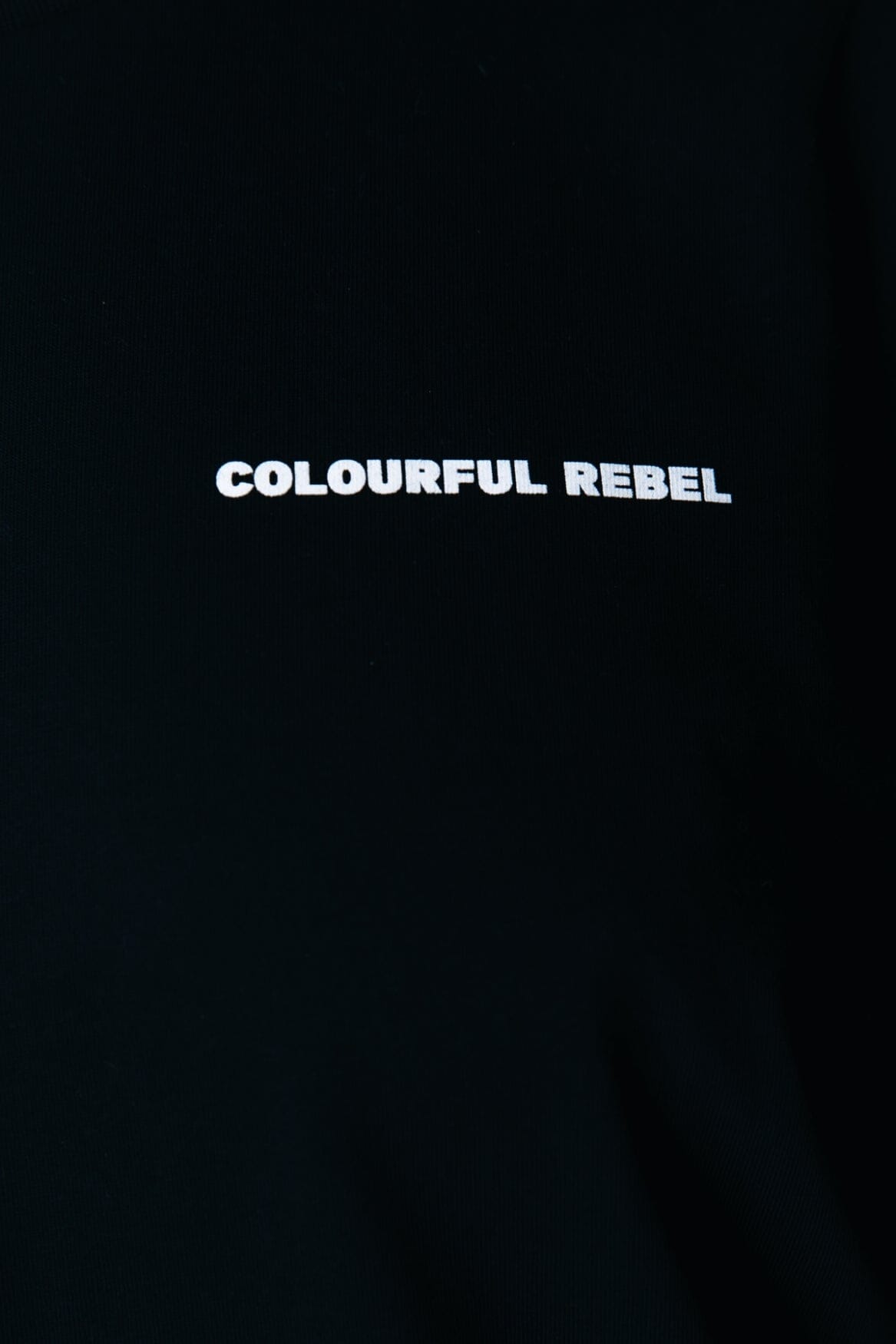 Colourful Rebel Flower World Tour Boxy Tee | Black 