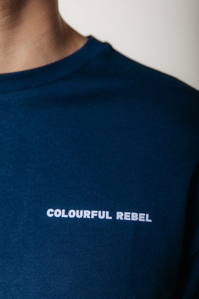 Colourful Rebel Imagine Escape Basic Tee | Navy 