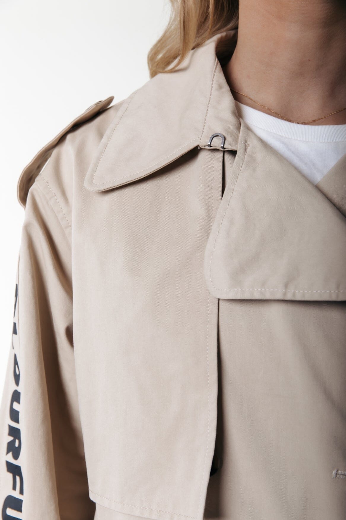 Colourful Rebel Kaia Trenchcoat | Light sand 