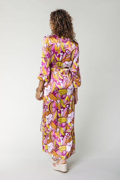 Colourful Rebel Lela Floral Wrap Dress | Multicolor 