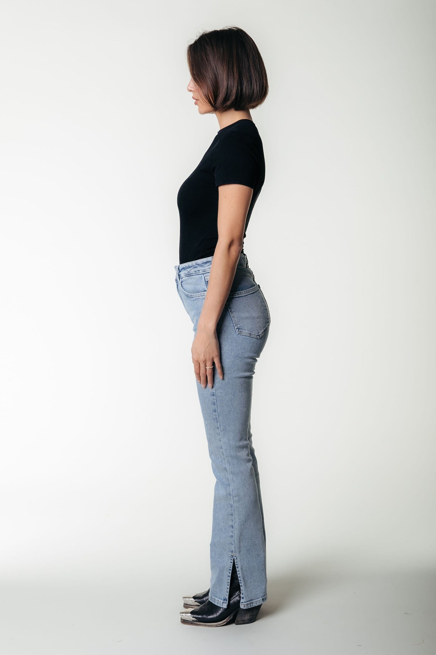 Colourful Rebel Livia High Rise Denim | Denim blue 