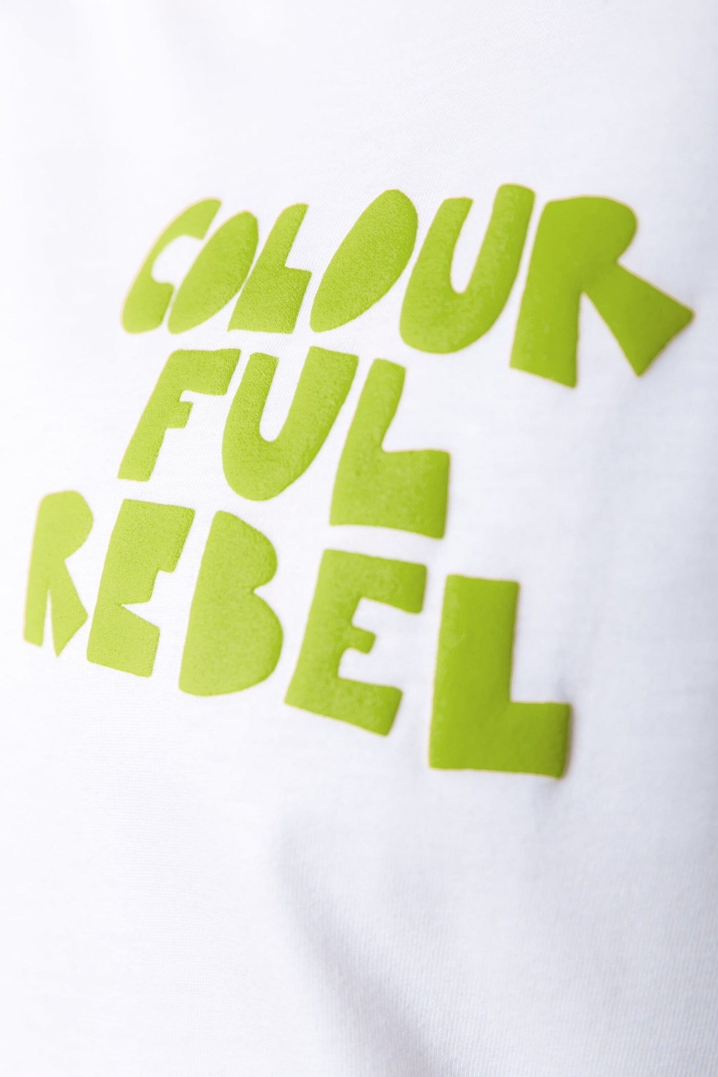 Colourful Rebel Logo Tee | White 