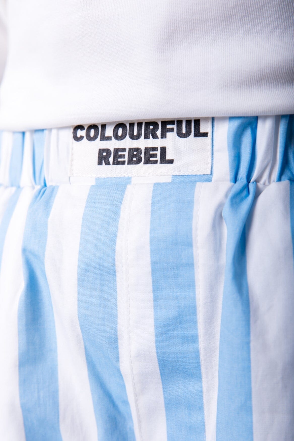 Colourful Rebel Lyn Striped Short | Boys Blue 