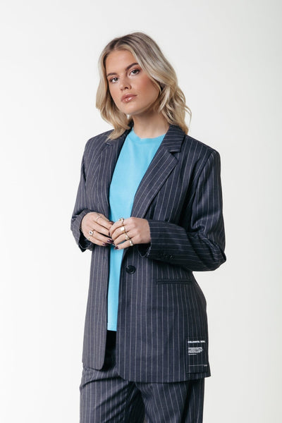 Colourful Rebel Mimmi Blazer | Dark Anthracite 