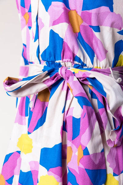 Colourful Rebel Minon Big Flower Shirt Dress | Multicolor 
