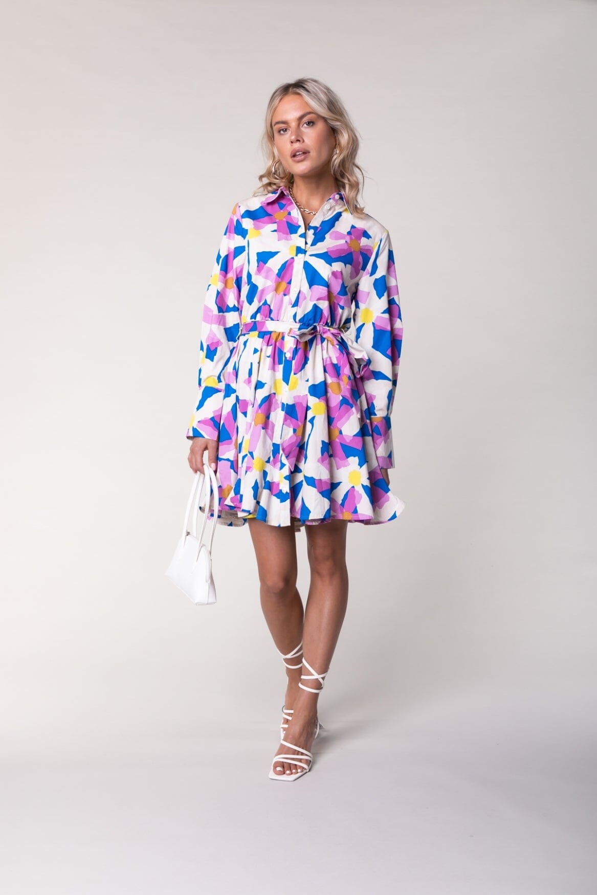 Colourful Rebel Minon Flower Dress | Multicolor 8720867034919