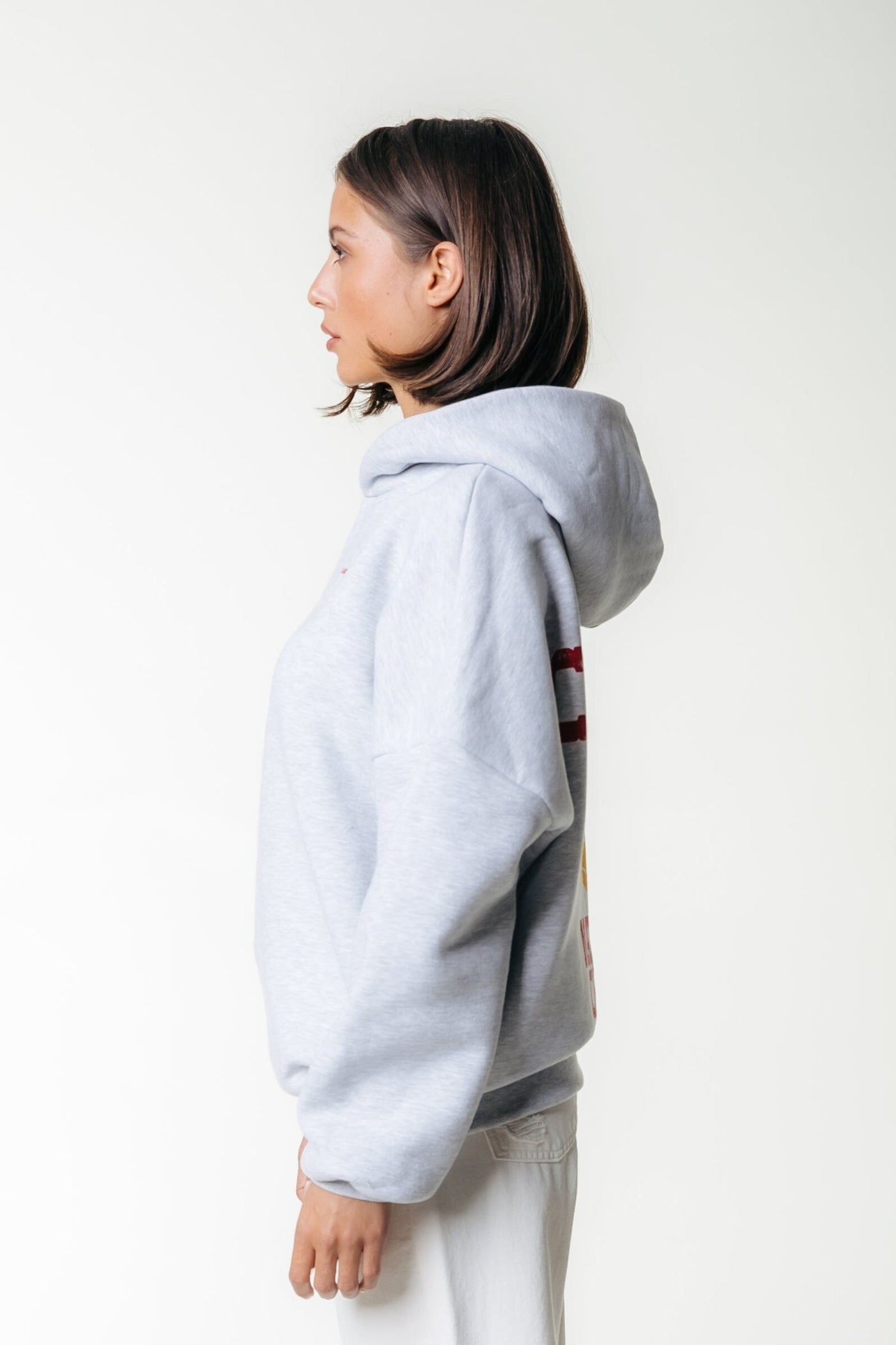 Colourful Rebel National Champs Hoodie | Light grey melange 