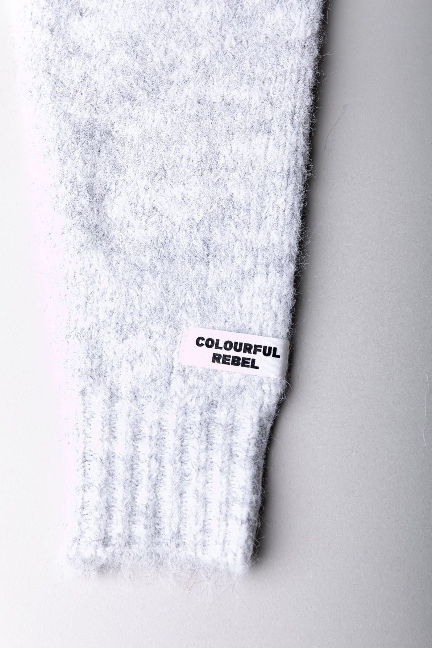 Colourful Rebel Olivia Knit | Medium grey melange 