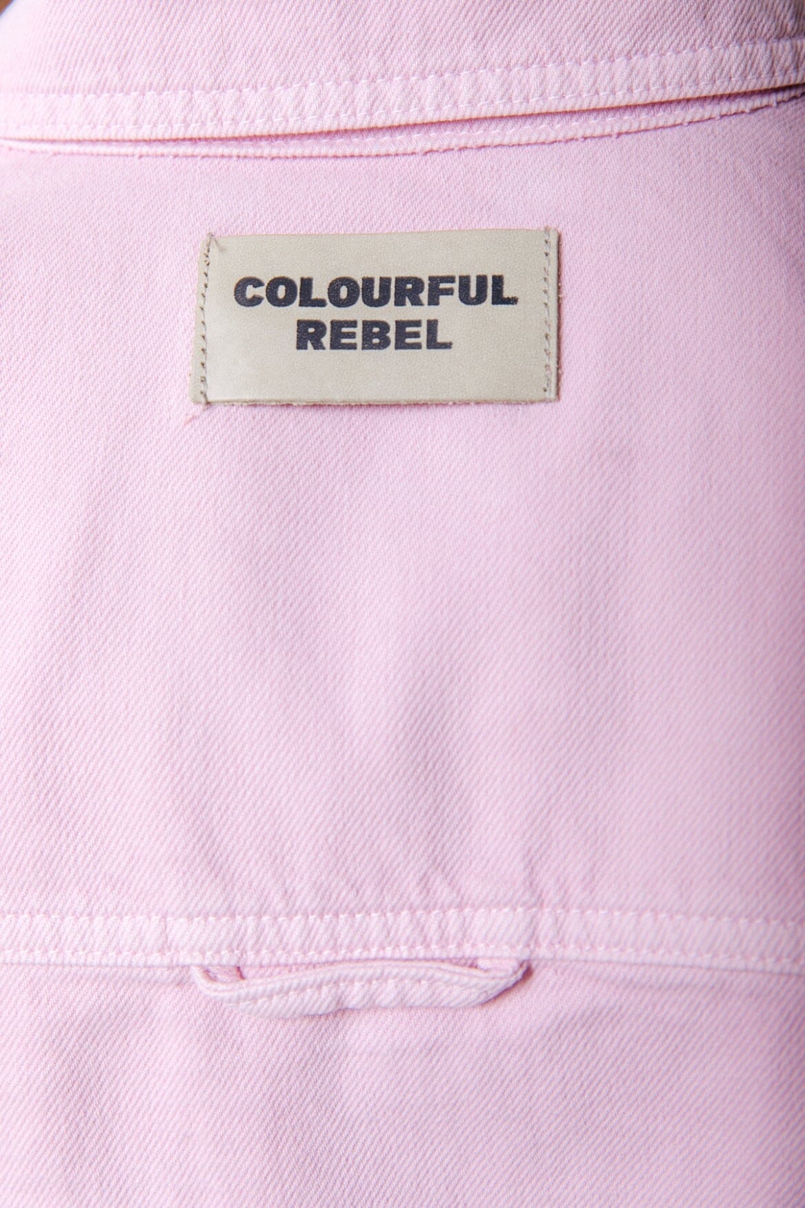 Colourful Rebel Olle Uni Cropped Blouse | Candy Pink 