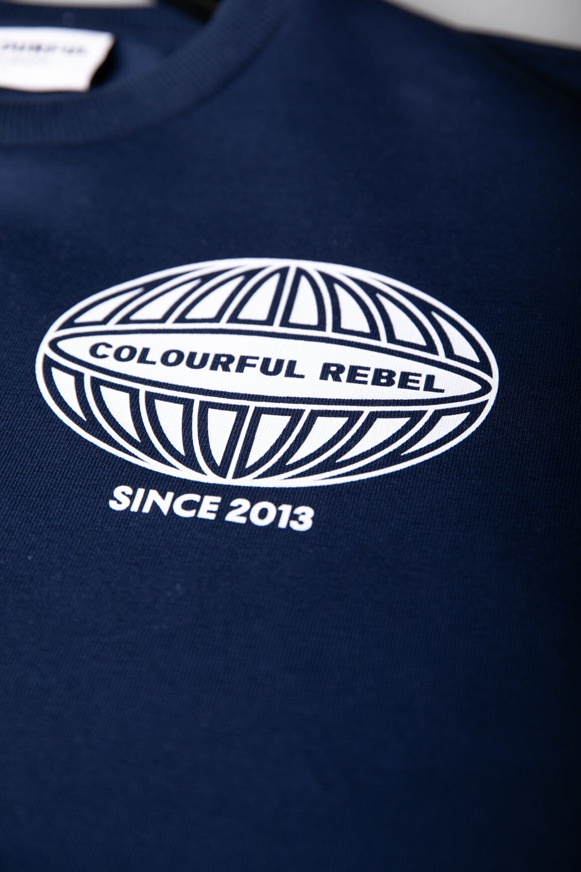 Colourful Rebel Racer Logo Sweat | Dark Navy 