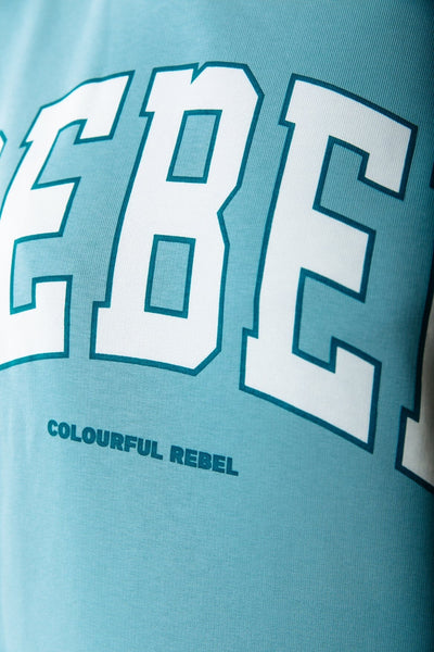 Colourful Rebel Rebel Sweat | Mineral blue 