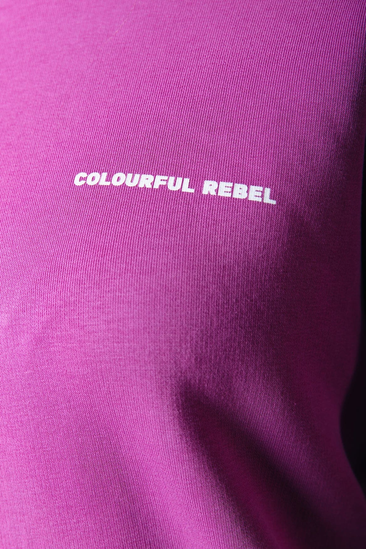 Colourful Rebel Rugby Clean Hoodie | Pink 