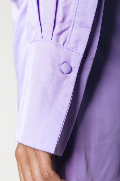 Colourful Rebel Runa Wrap Dress | Pastel Lilac 