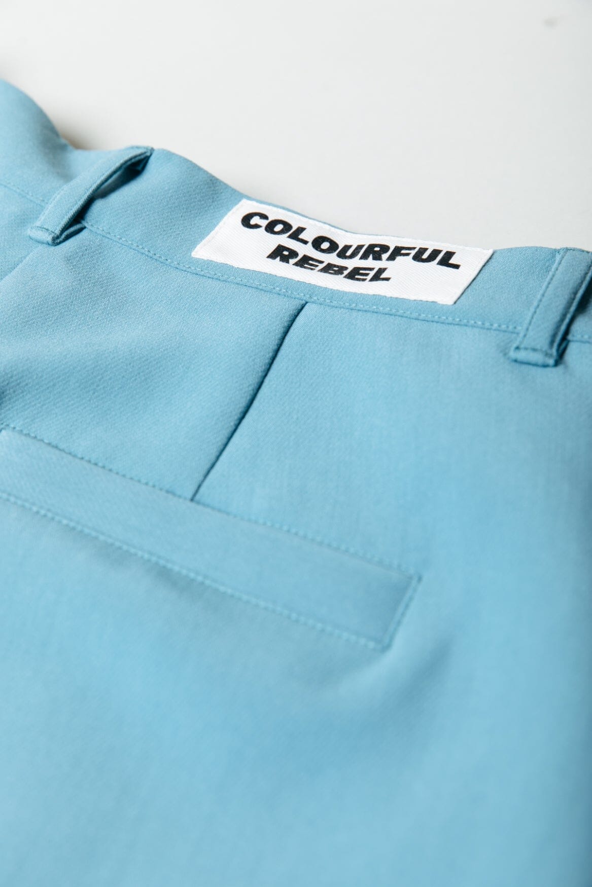 Colourful Rebel Rus Straight Pants | Adriatic Blue 