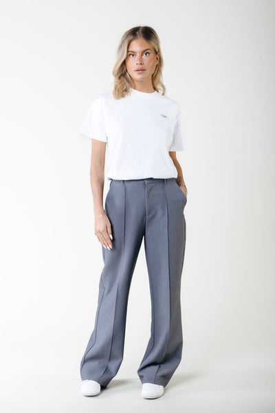 Colourful Rebel Rus Straight Pants | Grey 8720867032786