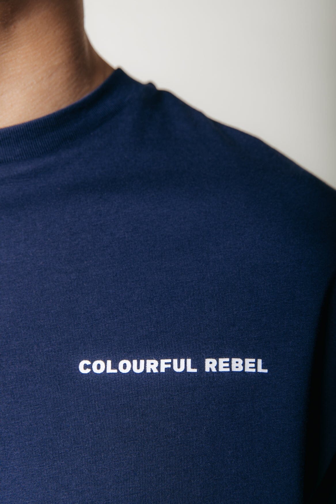 Colourful Rebel Scenery Basic Tee | Navy 