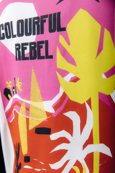 Colourful Rebel Sol Del Sur Tee | Off white 