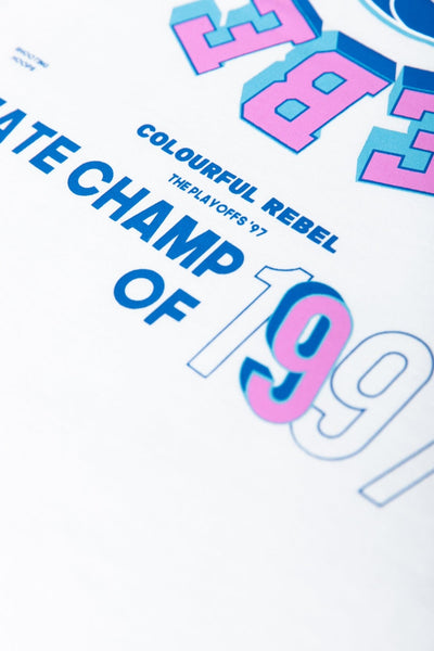 Colourful Rebel State Champ T-shirt | Standard white 