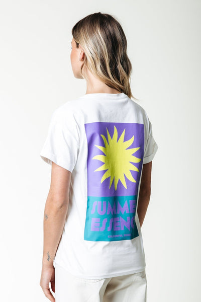 Colourful Rebel Summer Essence T-shirt | Standard white 8720867037330